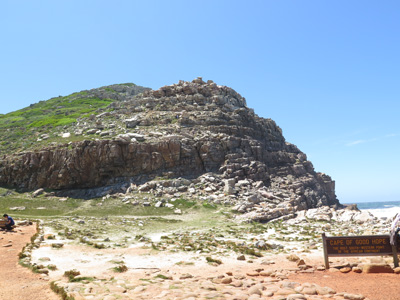 Cape of Good Hope, at ground level, South Africa 2013